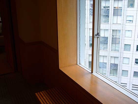John viewed Tokyo City from the window in Room 1005, 
                  Presidental Suite, 1966