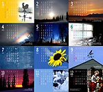 ２００５年オリジナル・カレンダー by Madoka Fukushima