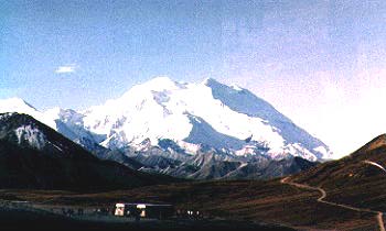 [Photo of Mt. McKinley from Stony Hill]