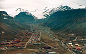 [Air view of Longyearbyen]
