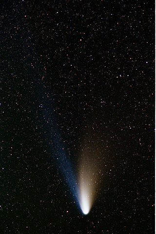 Photo of Comet Hale-Bopp