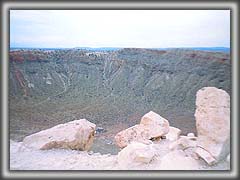 アリゾナ州のメテオクレーター - Meteor Crater Arizona