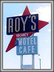 Roy's Cafe Amboy California