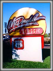 Mcdonald's Classic Sign San Bernardino California