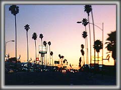 Pasadena Sunset California