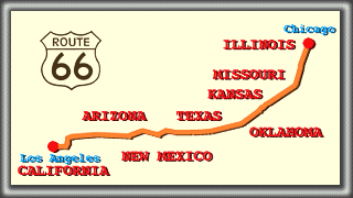 ROUTE 66 MAP - ROUTE 66 MAP