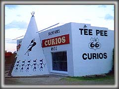 Tee Pee Curios Souvenirs Shop Tucumcari New Mexico
