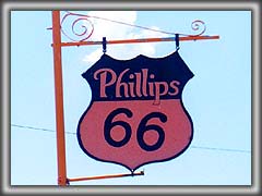Phillips 66 Vintage Station Sign McLean Texas