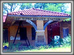 66 Super Service Station Alanreed Texas